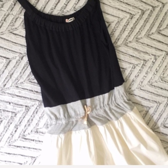 Crewcuts Black gray white colorblock dress 16 NWT - Picture 5 of 5